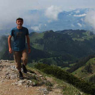 Seit dem 1. Juni kann man den Geigelstein wieder über die Roßalm besteigen. Foto: Pröttel