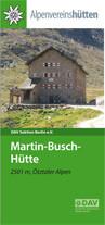 Hüttenflyer Martin Busch Hütte 2016