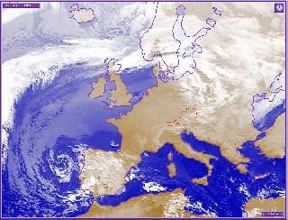 Alpenvereinswetter Satellitenbild